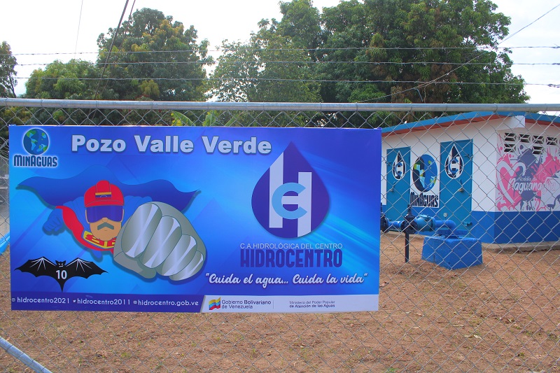 Gobernador Rafael Lacava reactivó pozo profundo de Valle Verde