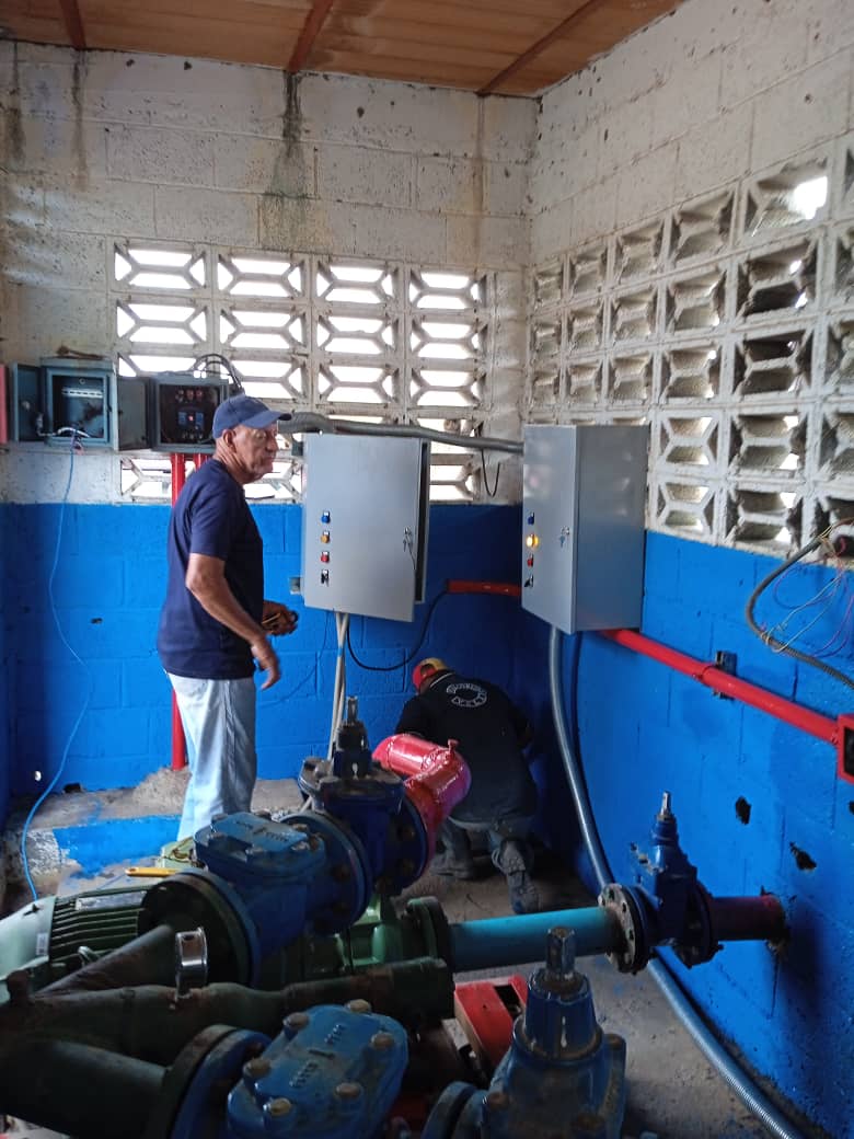 Hidrocentro instaló equipo horizontal en estación de bombeo del municipio Rafael Urdaneta