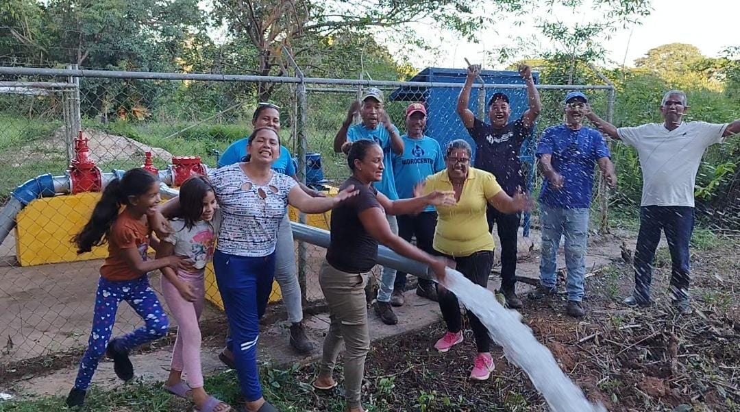 Hidrocentro activó pozo profundo en comunidad Machadero I de Tinaquillo
