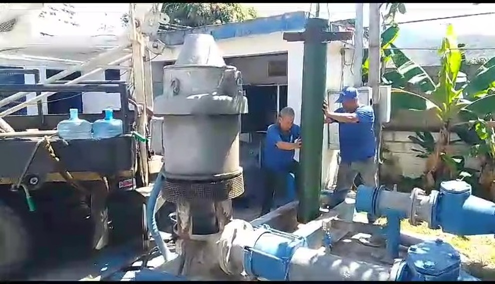 Hidrocentro rehabilitó Estación de Bombeo de El Consejo para optimizar el servicio de agua potable a 500 habitantes del municipio Revenga