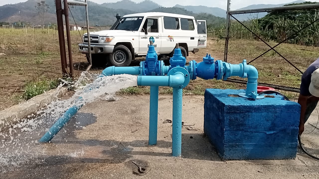 Hidrocentro rehabilitó pozo en ciudadela Ezequiel Zamora del mcpio. Bejuma en Carabobo